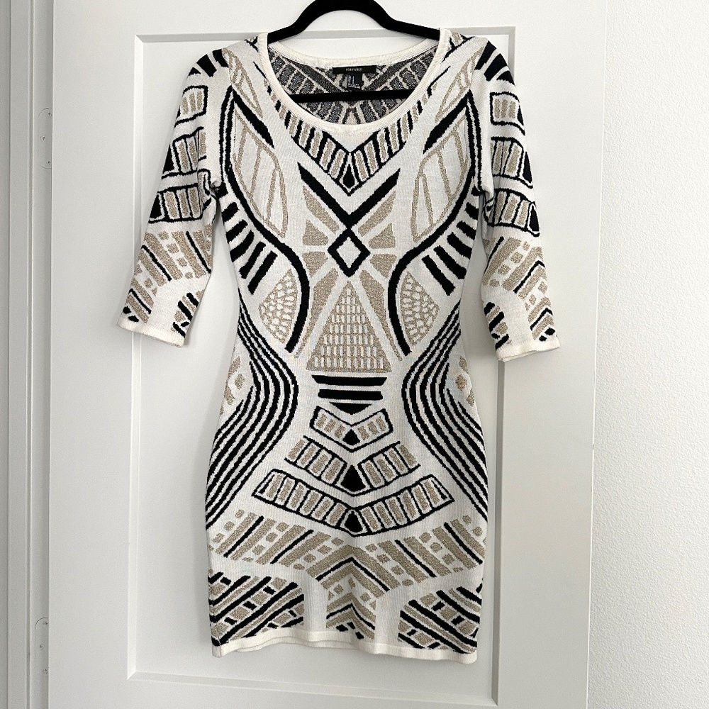 Geometric Mini Dress